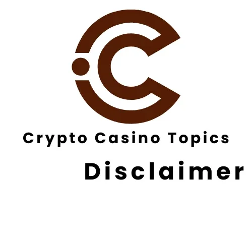 CryptoCasinotopics Disclaimer