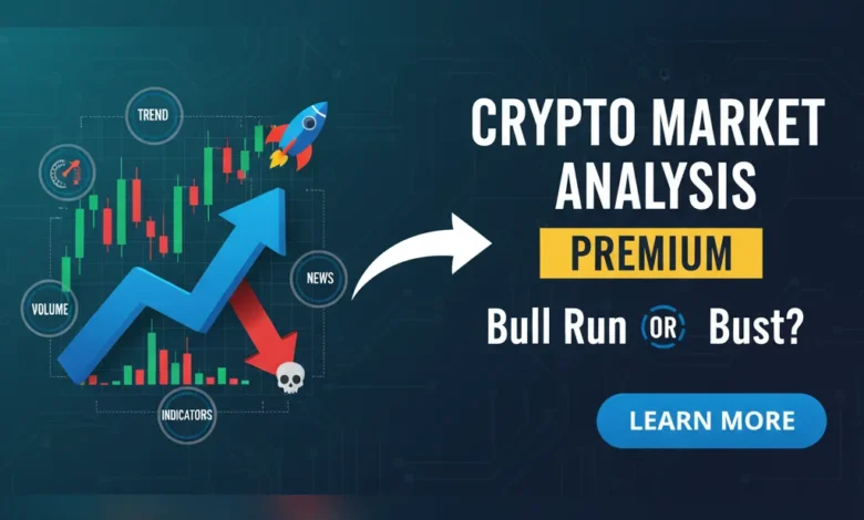 crypto market analysis Premium: Bull Run or Bust?